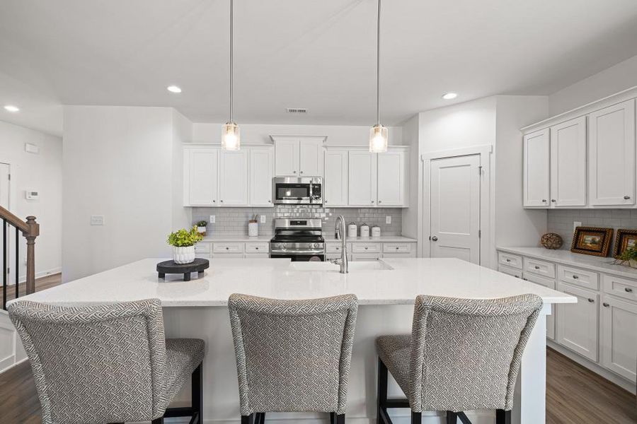 Furnished interior view inside a new home in Sutton's Landing, Statham (Image 12).