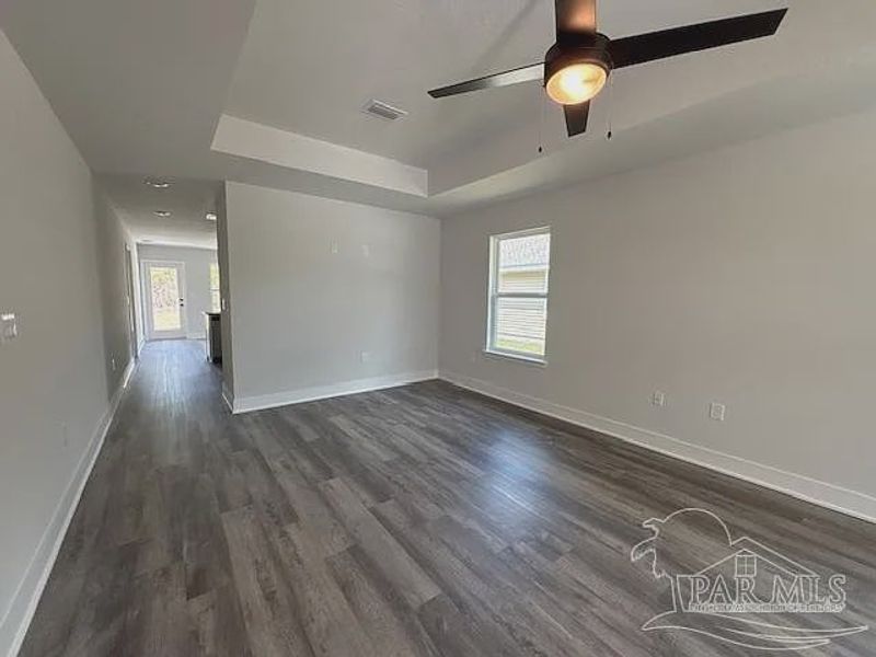 Spacious, unfurnished interior of a new home in Turtle Creek, Cantonment (Image 6).