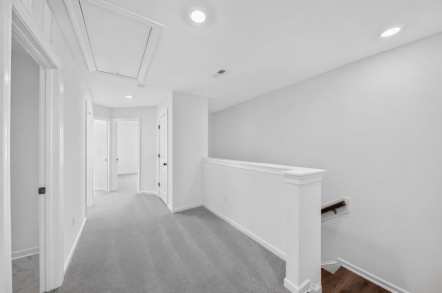 Spacious, unfurnished interior of a new home in Magnolia Townes, Wendell (Image 19).
