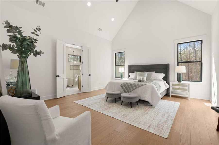 Furnished interior view inside a new home in , Ball Ground (Image 11).