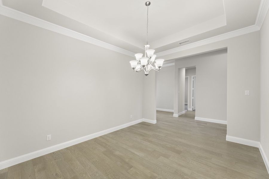 Representative unfurnished interior of a home built from the Carlow by Windsor Homes in Ridge Pointe Estates, McLendon-Chisholm (Image 19).