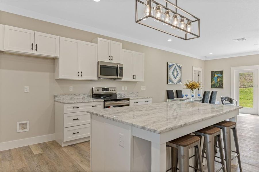 Furnished interior view inside a new home in , Umatilla (Image 27).