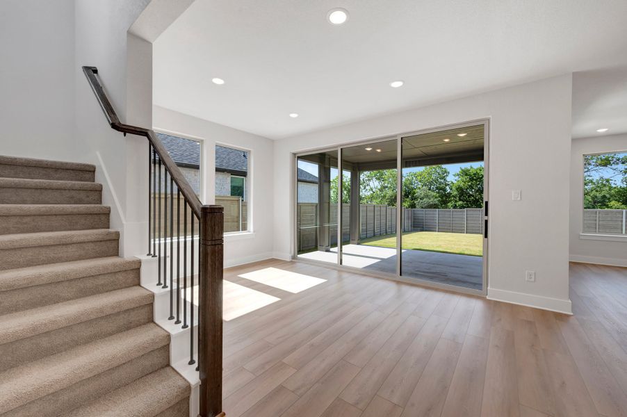 Spacious, unfurnished interior of a new home in Treeline, Justin (Image 16). Spacious, unfurnished interior of a new home in Treeline, Justin (Image 16).