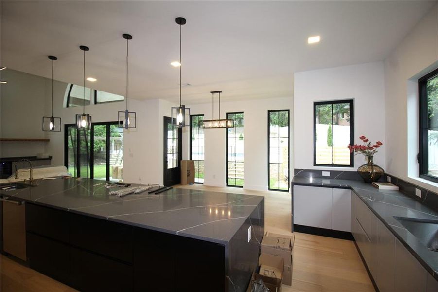 Furnished interior view inside a new home in , Sandy Springs (Image 11). Furnished interior view inside a new home in , Sandy Springs (Image 11).
