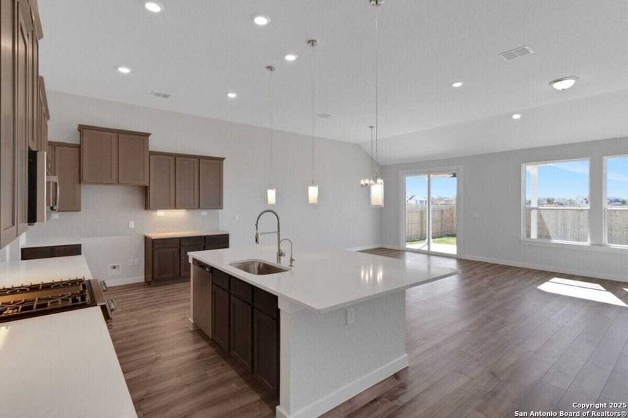 Furnished interior view inside a new home in Weltner Farms 50’s, New Braunfels (Image 7). Furnished interior view inside a new home in Weltner Farms 50’s, New Braunfels (Image 7).