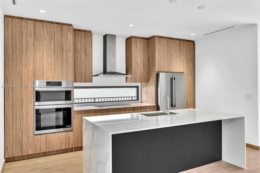 Furnished interior view inside a new home in , Miami (Image 49).