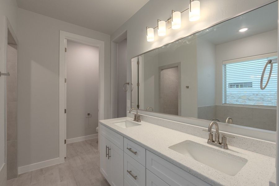 Furnished interior view inside a new home in Emerald Estates, El Paso (Image 13).