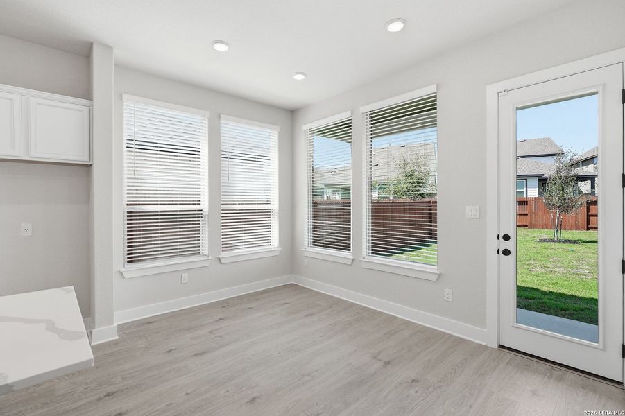 Spacious, unfurnished interior of a new home in Stillwater Ranch, San Antonio (Image 43). Spacious, unfurnished interior of a new home in Stillwater Ranch, San Antonio (Image 43).
