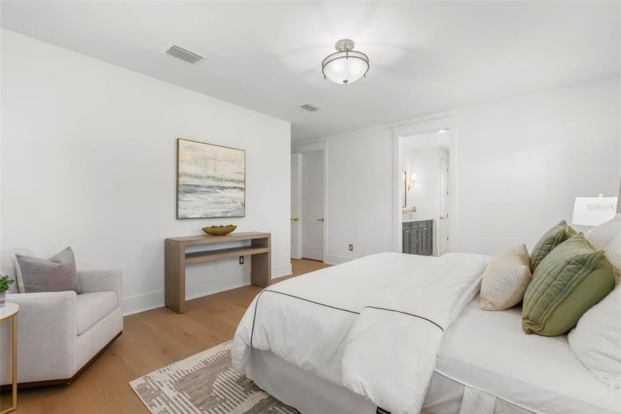 Furnished interior view inside a new home in , St. Petersburg (Image 36).