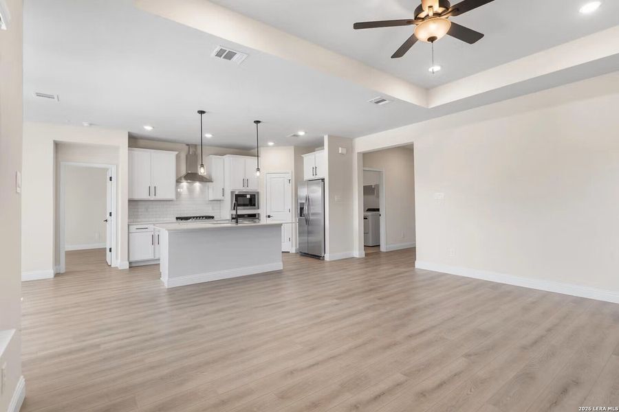 Spacious, unfurnished interior of a new home in Rayburn Valley, San Antonio (Image 14). Spacious, unfurnished interior of a new home in Rayburn Valley, San Antonio (Image 14).