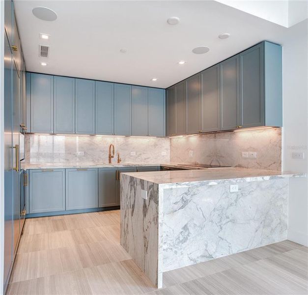 Furnished interior view inside a new home in The Ritz-Carlton Residences, Tampa (Image 6).