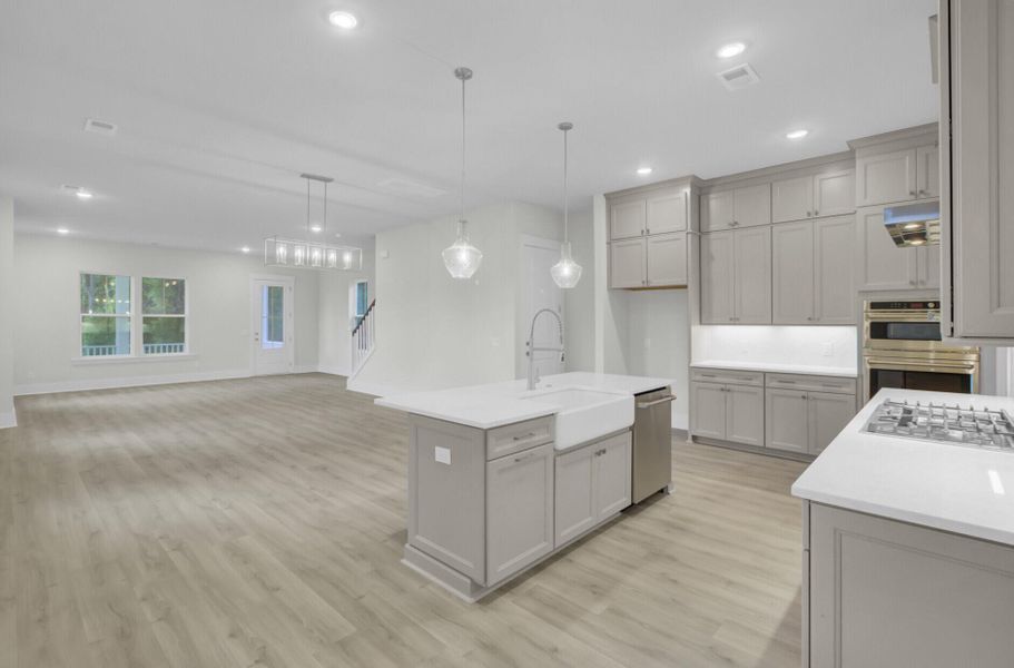 Furnished interior view inside a new home in Indigo Grove Single Family Homes, Johns Island (Image 16).