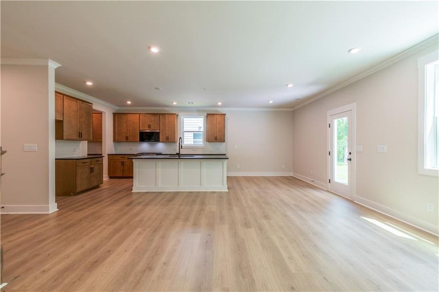 Furnished interior view inside a new home in Cambridge at Steels Bridge: Steels Bridge, Canton (Image 34).