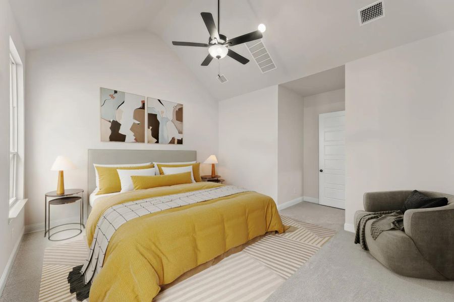 The Brenner C Primary Suite Bedroom