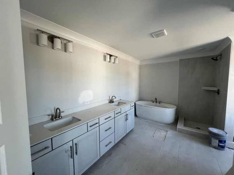 In-progress construction of a new home in , Summerville, SC (Image 54).