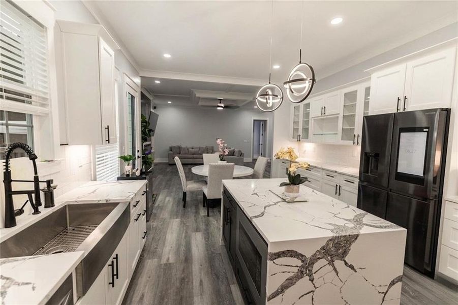 Furnished interior view inside a new home in , Snellville (Image 6).