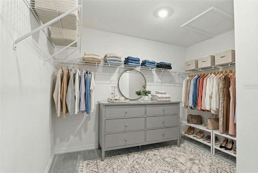 Furnished interior view inside a new home in Prosperity Lakes, Parrish (Image 46).