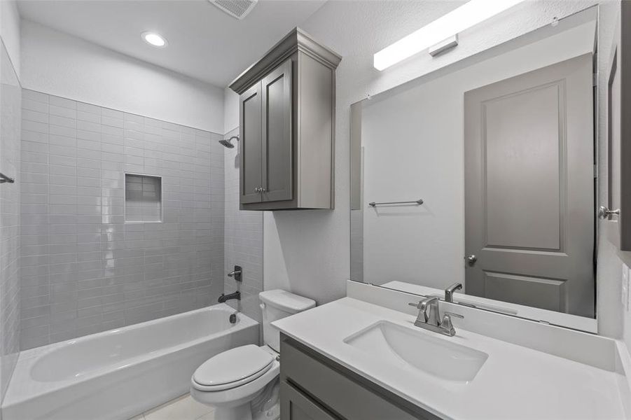 Furnished interior view inside a new home in , Josephine (Image 8).