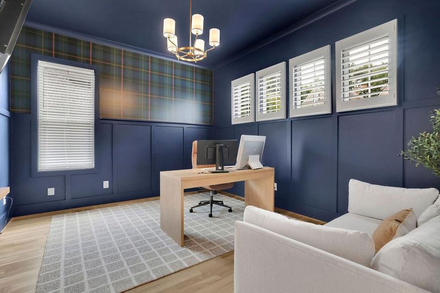 Furnished interior view inside a new home in , Acworth (Image 79). Furnished interior view inside a new home in , Acworth (Image 79).