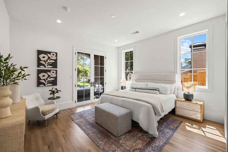 Guest Suite Down with private porch Guest Suite Down with private porch