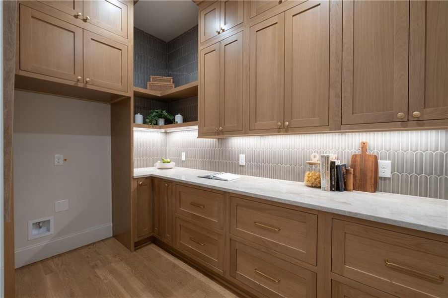 Furnished interior view inside a new home in , Marietta (Image 19).