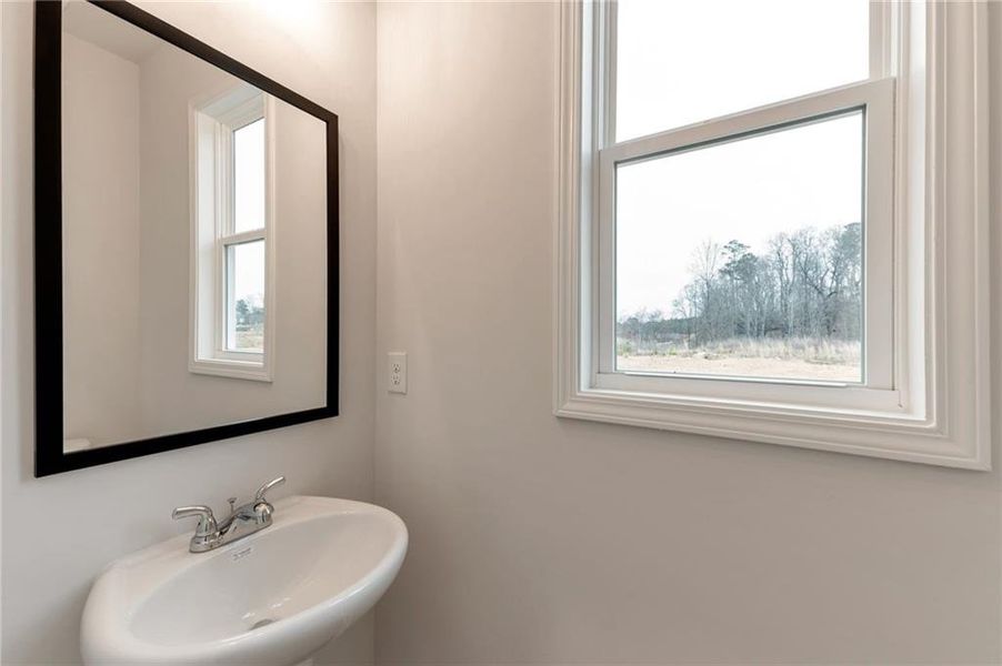 Close-up of interior finishes inside a home in , Calhoun (Image 15).