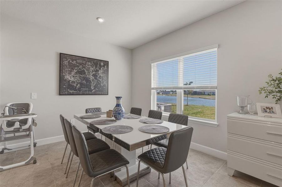 Furnished interior view inside a new home in West Port Single Family Homes, Port Charlotte (Image 14).