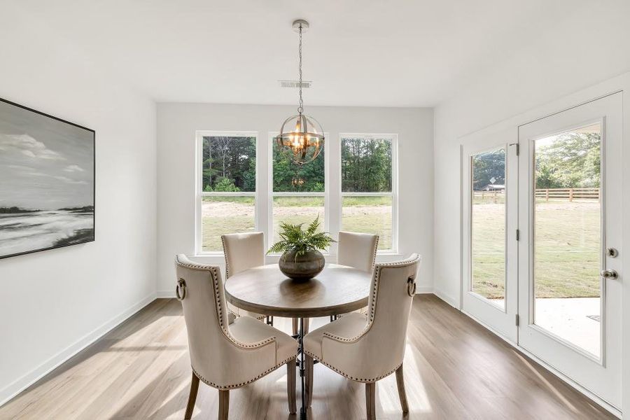 Furnished interior view inside a new home in Westlyn, Winder (Image 13).