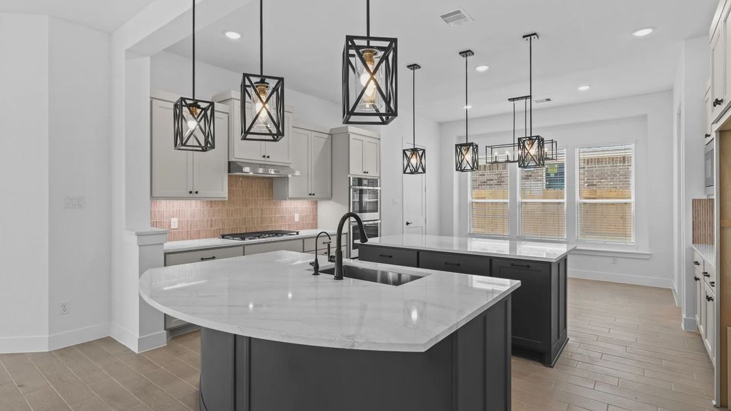 Furnished interior view inside a new home in Attwater 55s, Waller (Image 6).
