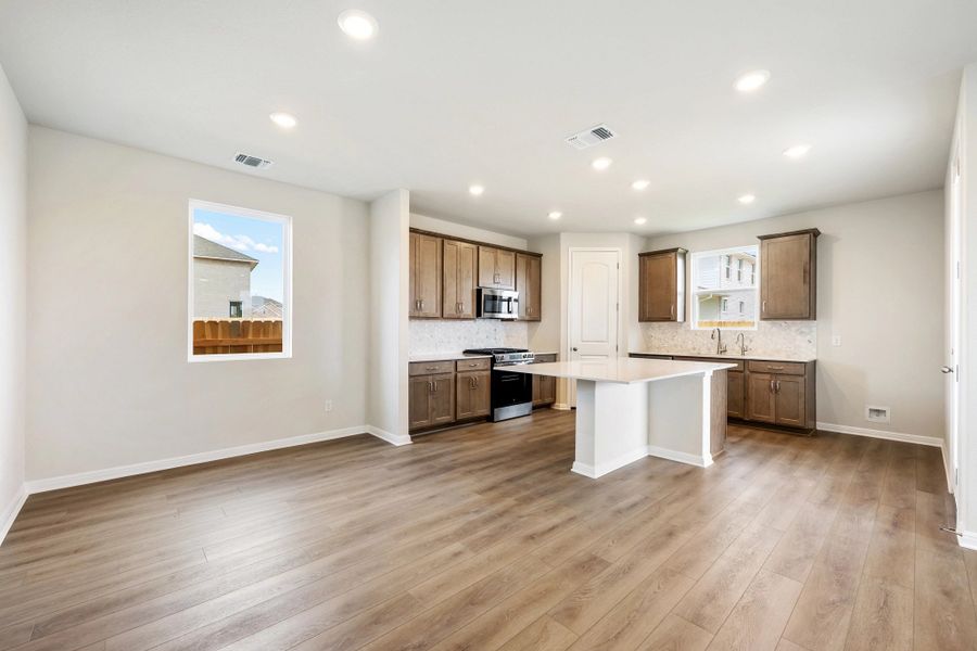 Furnished interior view inside a new home in The Cottages at La Cima, San Marcos (Image 6).