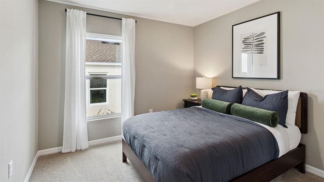 Furnished interior view inside a new home in Bradbury Creek, Haines City (Image 26).