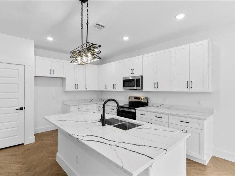 Furnished interior view inside a new home in , Granbury (Image 5).