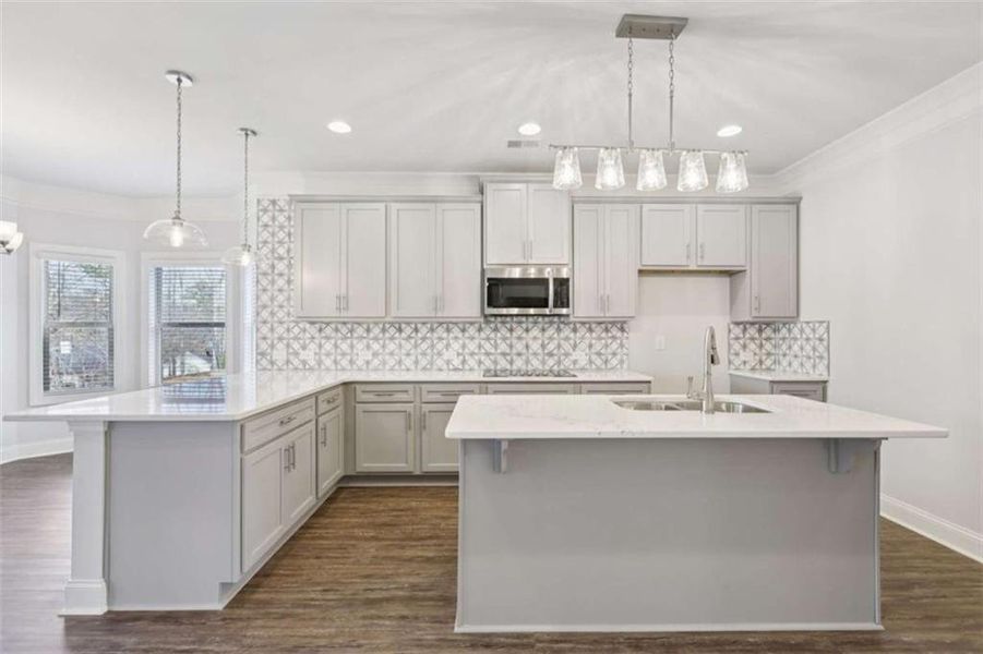 Furnished interior view inside a new home in , Conyers (Image 10). Furnished interior view inside a new home in , Conyers (Image 10).