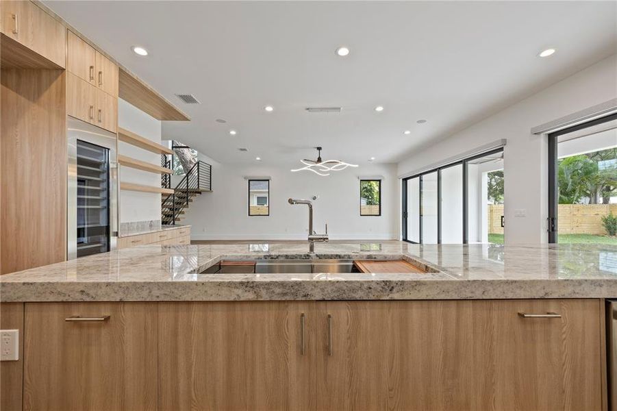 Furnished interior view inside a new home in , St. Petersburg (Image 13).