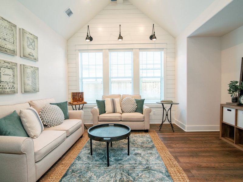 Representative furnished interior of a home built from the The Annie by Reece Homes in Traditions, Bryan (Image 22).