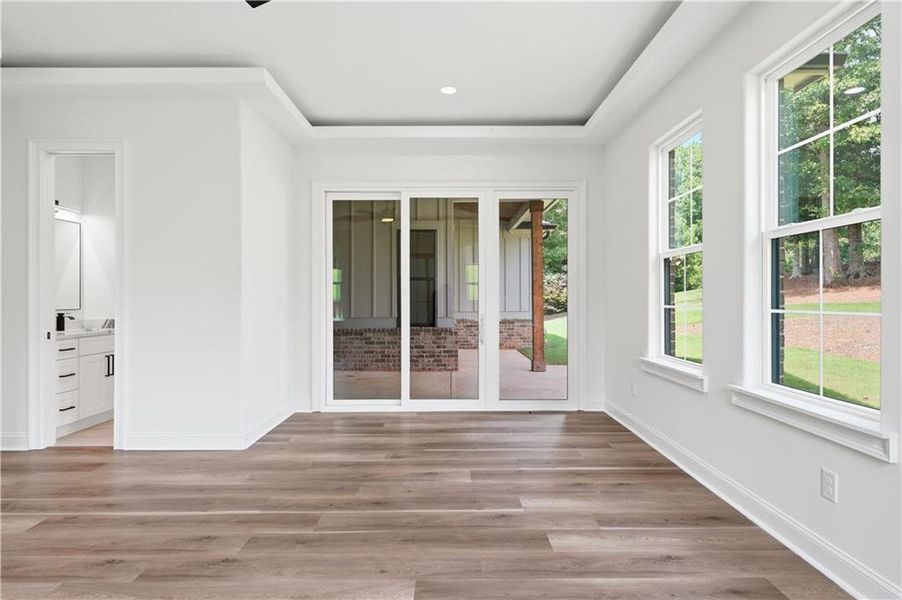 Spacious, unfurnished interior of a new home in , Commerce (Image 40). Spacious, unfurnished interior of a new home in , Commerce (Image 40).