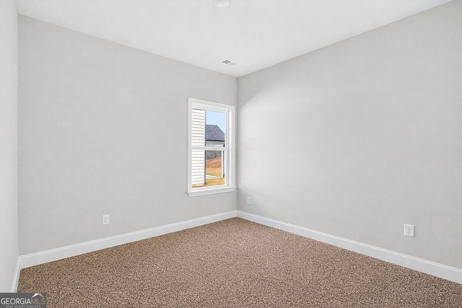 Spacious, unfurnished interior of a new home in Stone Brooke, Gray (Image 14).