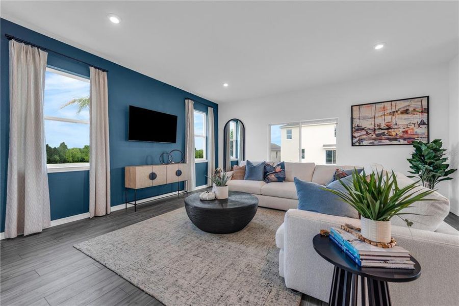 Furnished interior view inside a new home in , Palm Bay (Image 18).