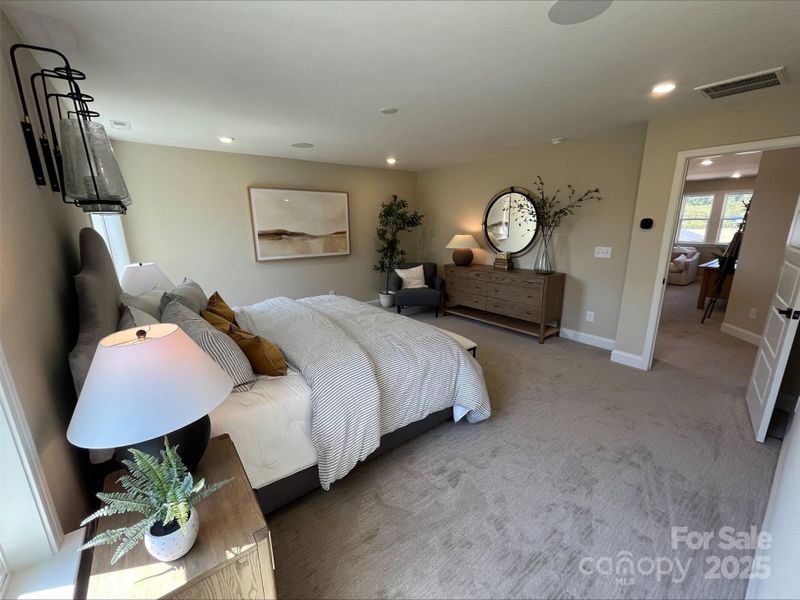 Furnished interior view inside a new home in Sheffield, Indian Trail (Image 6).
