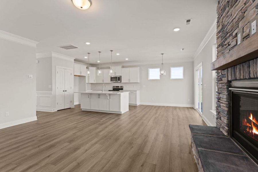 Spacious, unfurnished interior of a new home in Founders Club, Moore (Image 16).