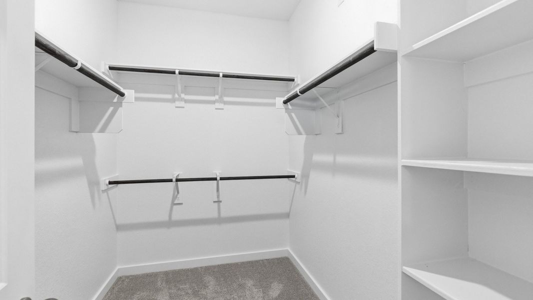 Furnished interior view inside a new home in Hunters Glen, Jarrell (Image 12).