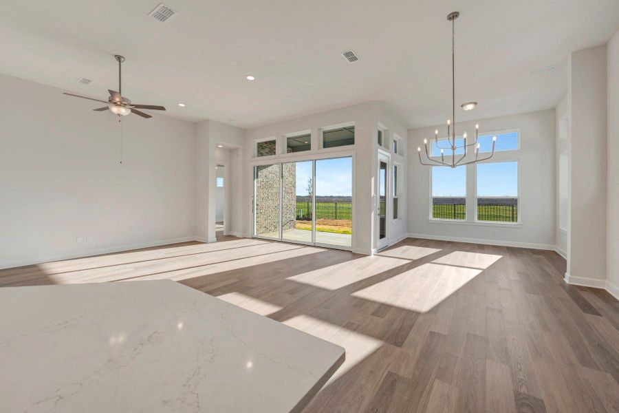 Spacious, unfurnished interior of a new home in Brookewater 55’ Homesites, Rosenberg (Image 24).