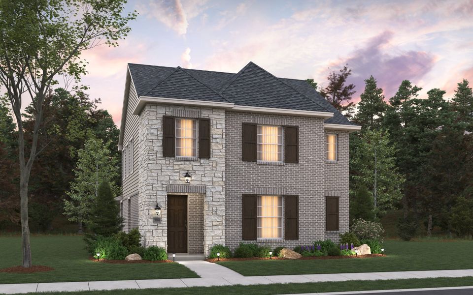 Crofton Floorplan - Elevation FS