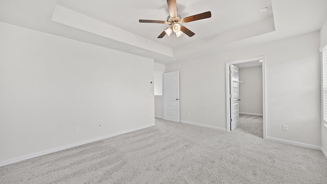 Spacious, unfurnished interior of a new home in The Abbey at Trolley Run Station, Aiken (Image 21). Spacious, unfurnished interior of a new home in The Abbey at Trolley Run Station, Aiken (Image 21).