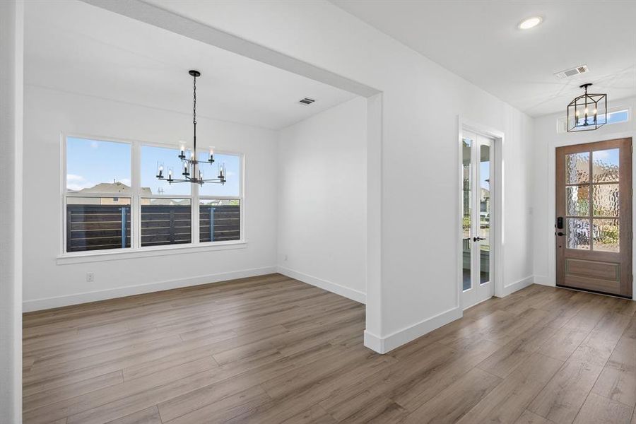 Spacious, unfurnished interior of a new home in Solterra, Mesquite (Image 15). Spacious, unfurnished interior of a new home in Solterra, Mesquite (Image 15).