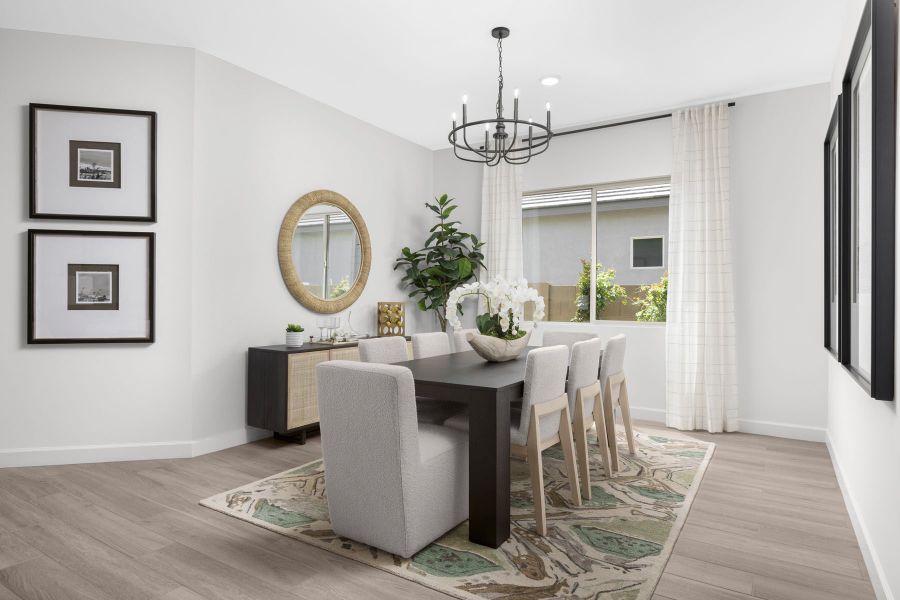 Representative furnished interior of a home built from the Currant by Mattamy Homes in White Tank Vistas, Waddell (Image 9).