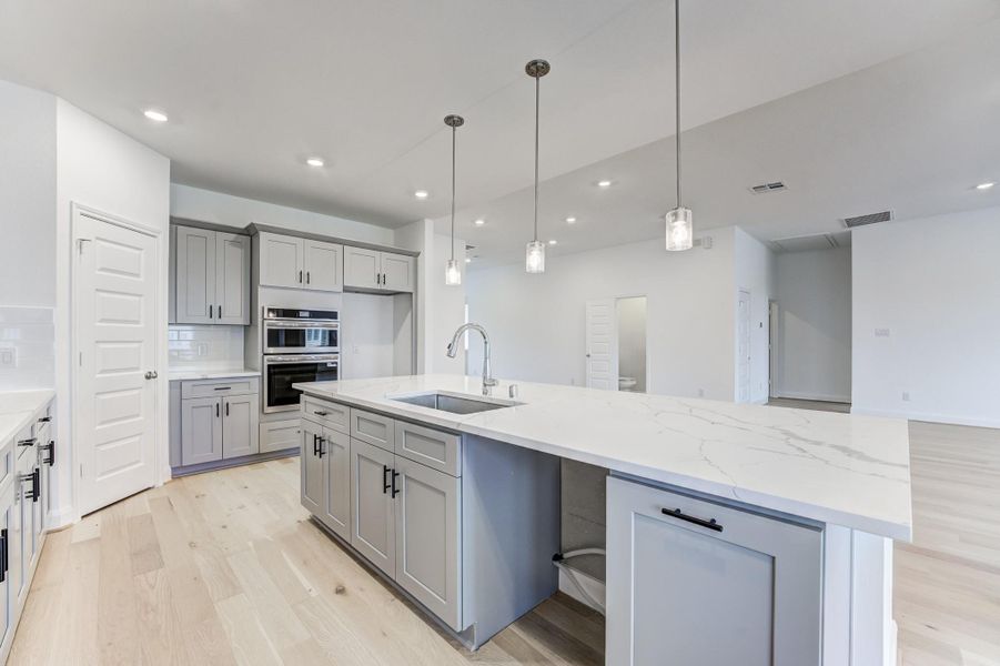 Furnished interior view inside a new home in Townsen Landing, Humble (Image 8).