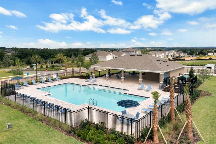 Beautiful Pool and Outdoor space for entertaining in the Community