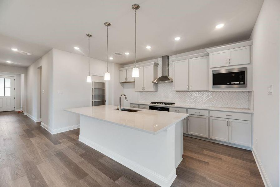 Furnished interior view inside a new home in Spiritas Ranch, Little Elm (Image 13).