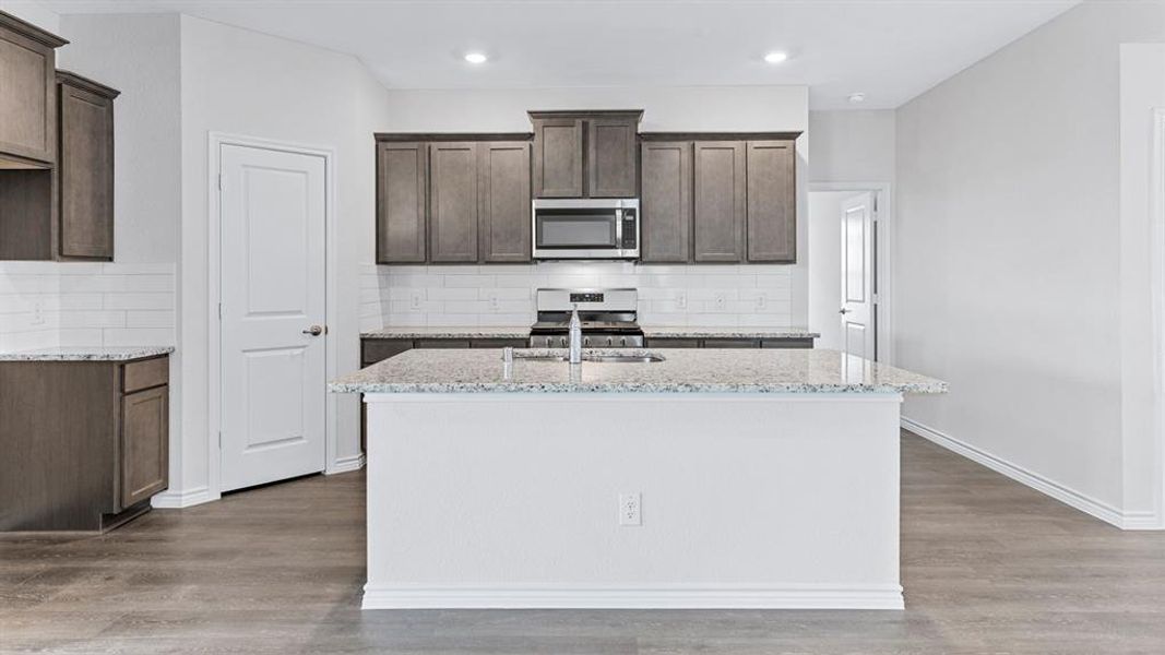 Furnished interior view inside a new home in Bel Air Village, Sherman (Image 6).
